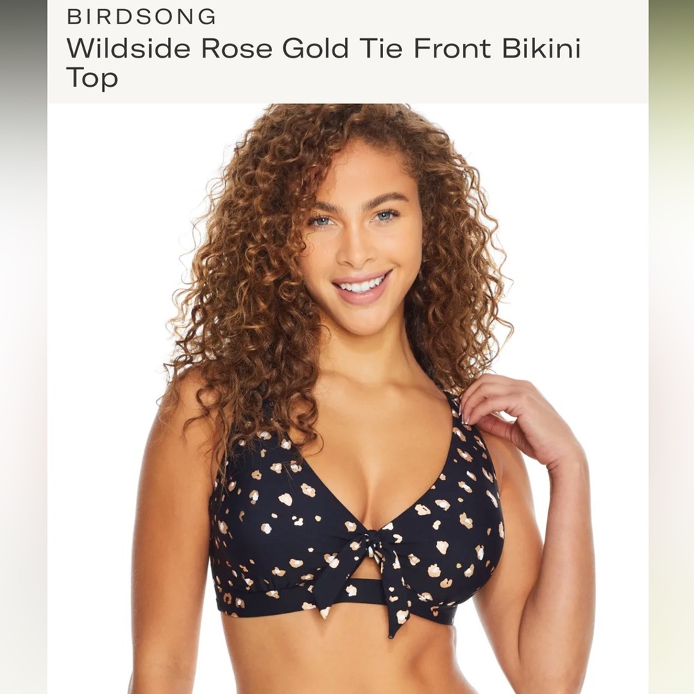 Birdsong bikini top. 32G